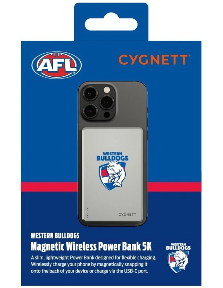 5k Slim Mag Western Bulldogs Power Bank image 6