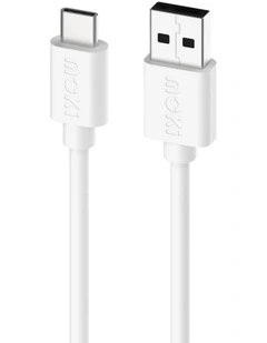 USB-A to USB-C SynCharge Cable 1m  ACC-SACMCW in Classic White