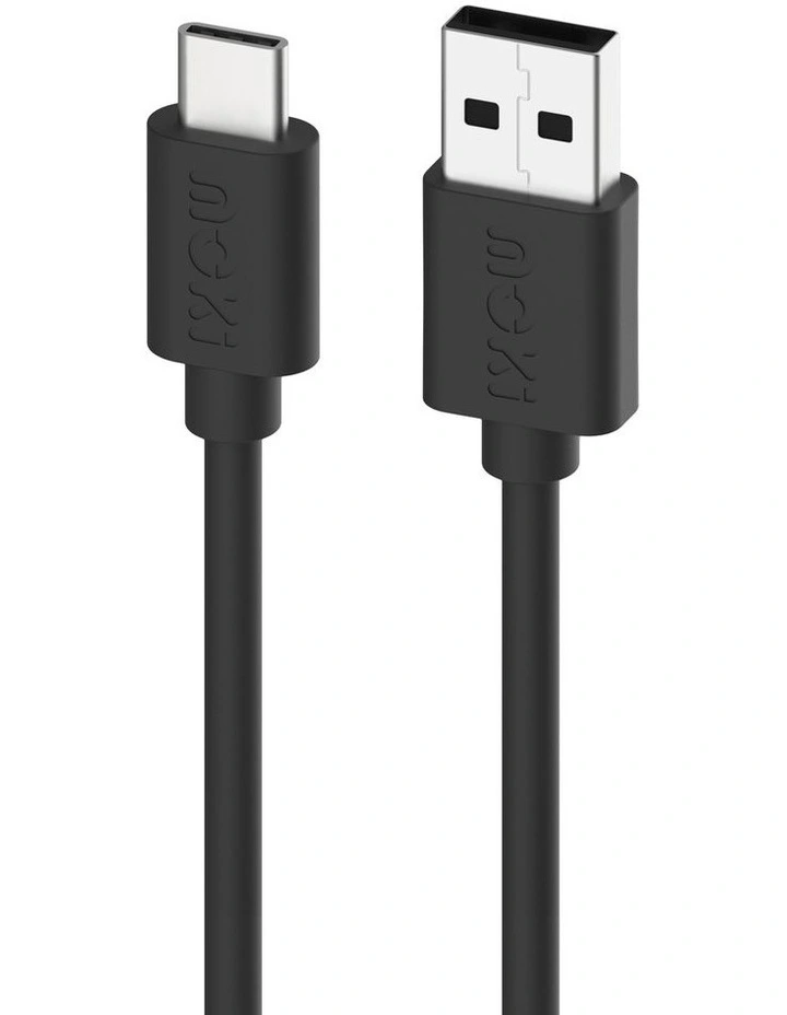 USB-A to USB-C SynCharge Cable 1m ACC-SACMJB in Jet Black image 1
