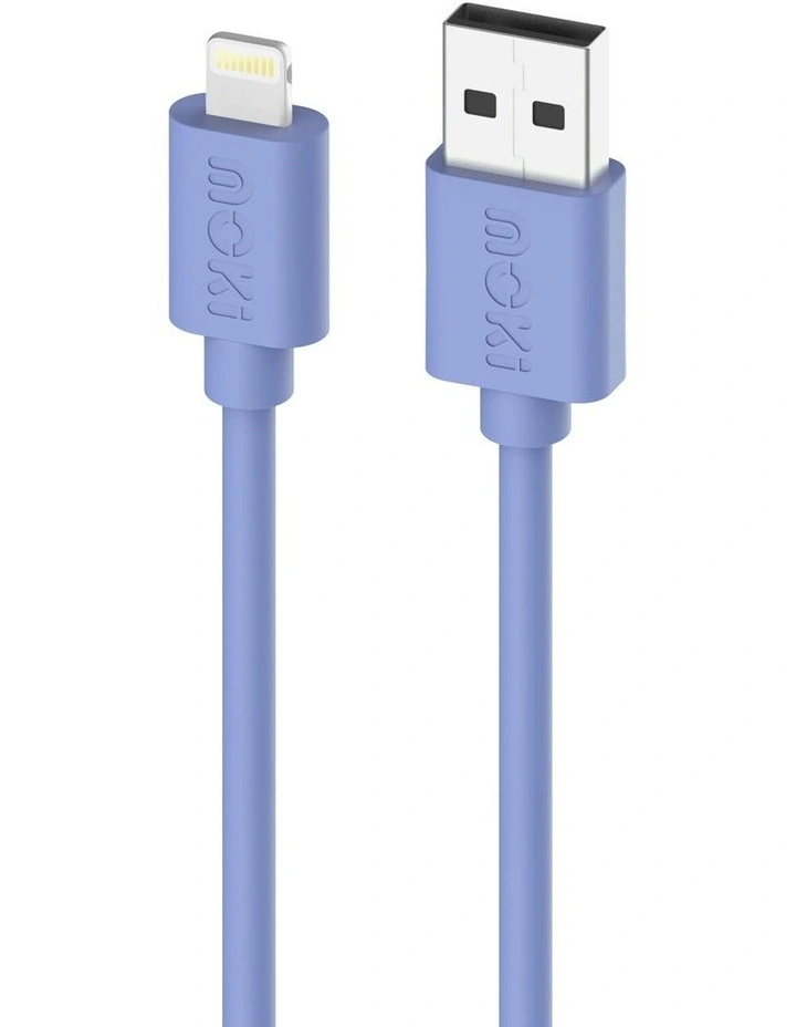 USB-A to Lightning Syn Charge Cable 1m Acc-Salmub image 1