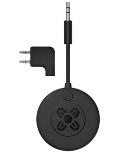 Fly Wireless Audio Transmitter + Airline Adaptor in Black ACC-MFLYBK