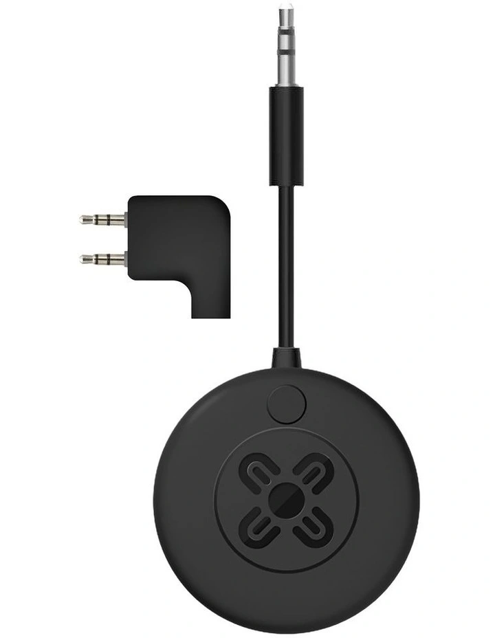 Fly Wireless Audio Transmitter + Airline Adaptor in Black ACC-MFLYBK image 1