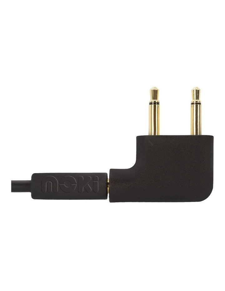 Fly Wireless Audio Transmitter + Airline Adaptor in Black ACC-MFLYBK image 4