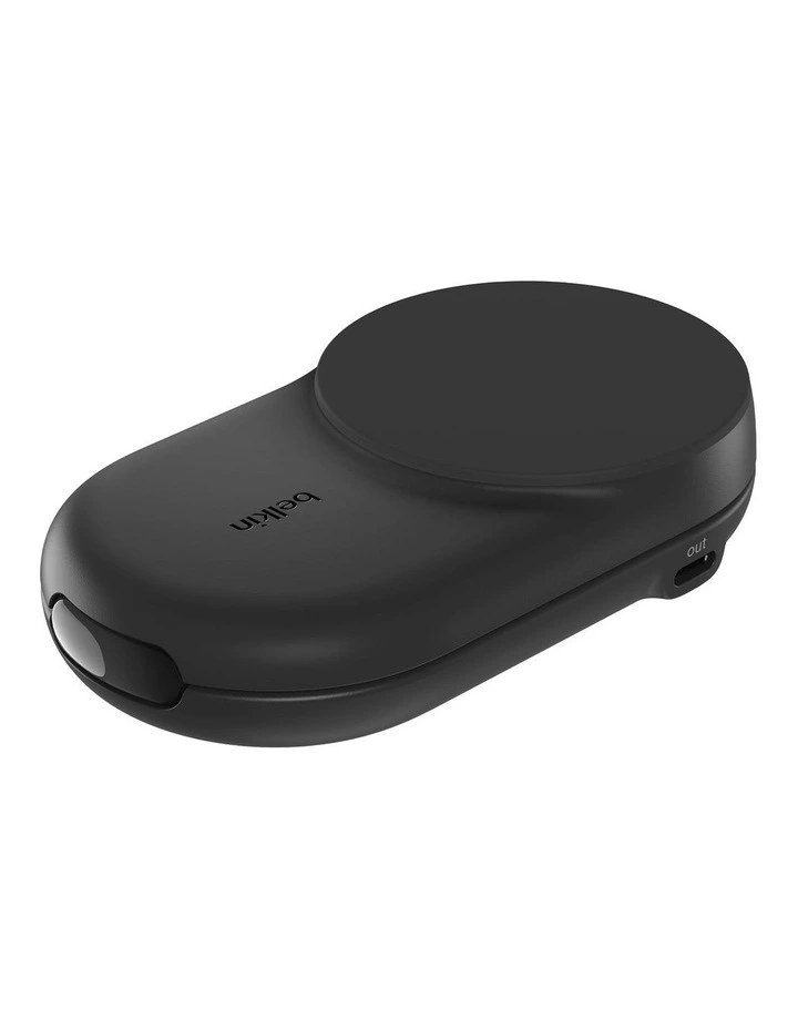 UltraCharge 2-in-1 Foldable Magnetic Charger WIZ039auBK in Black image 3