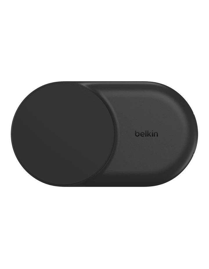 UltraCharge 2-in-1 Foldable Magnetic Charger WIZ039auBK in Black image 6