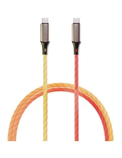 Illuminate USB-C to USB-C 1.2m Light Up Cable CY5211PCTYC