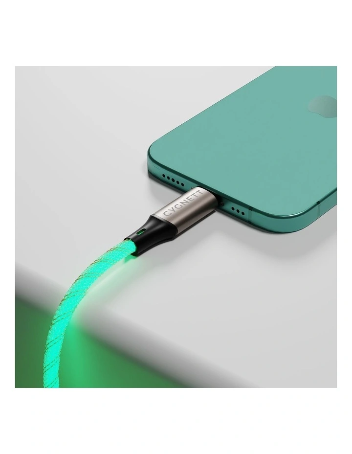 Illuminate USB-C to USB-C 1.2m Light Up Cable CY5211PCTYC image 6