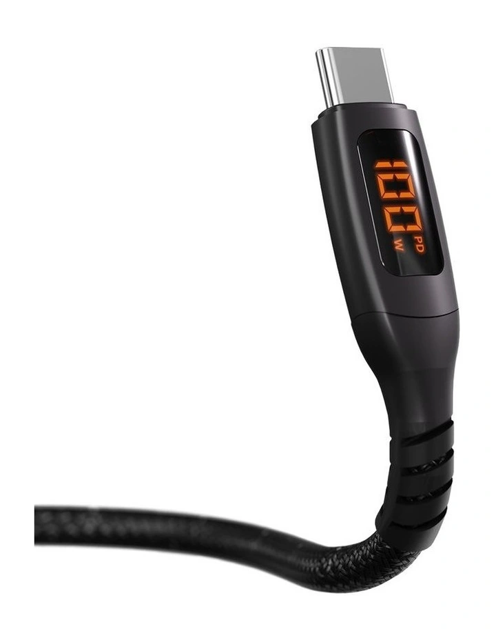 Unite Intelli-Cable 2.0 with LED Display 1.0m USB-C Cable CY5507PCCCC image 2