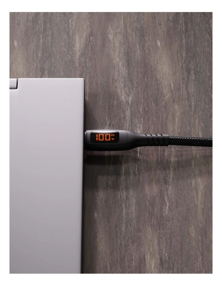 Unite Intelli-Cable 2.0 with LED Display 1.0m USB-C Cable CY5507PCCCC image 3