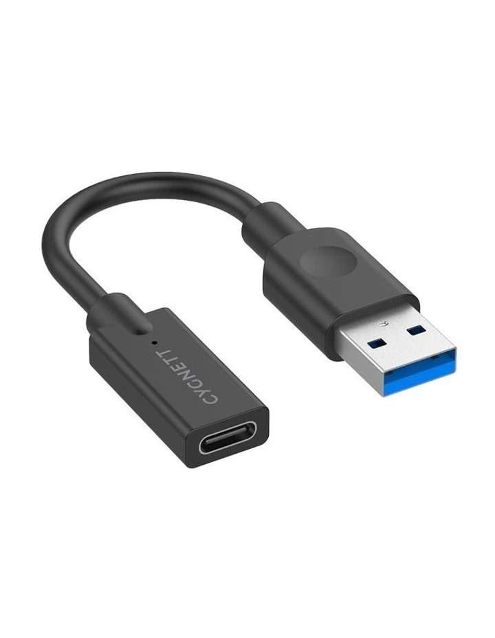 Essential USB-A to USB-C 10cm Cable Adapter CY3321PCUSA image 1