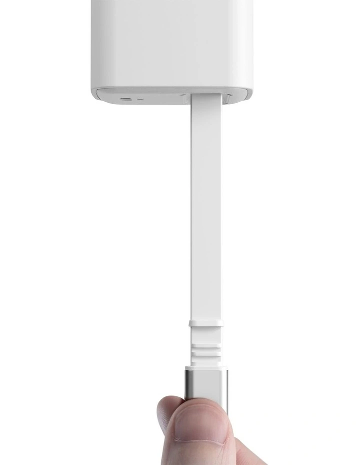 PowerPlus 30W Wall Charger with 80cm Retractable USB-C Cable CY5762PDWCH image 4