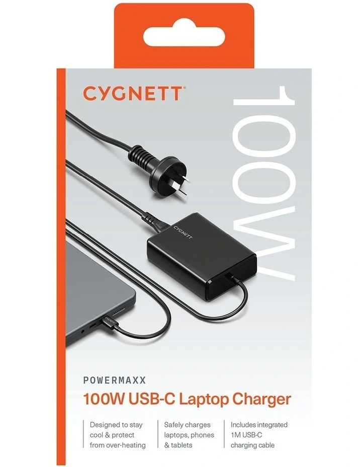 PowerMaxx 100W GaN USB-C Laptop Charger CY5072PDWCH image 7