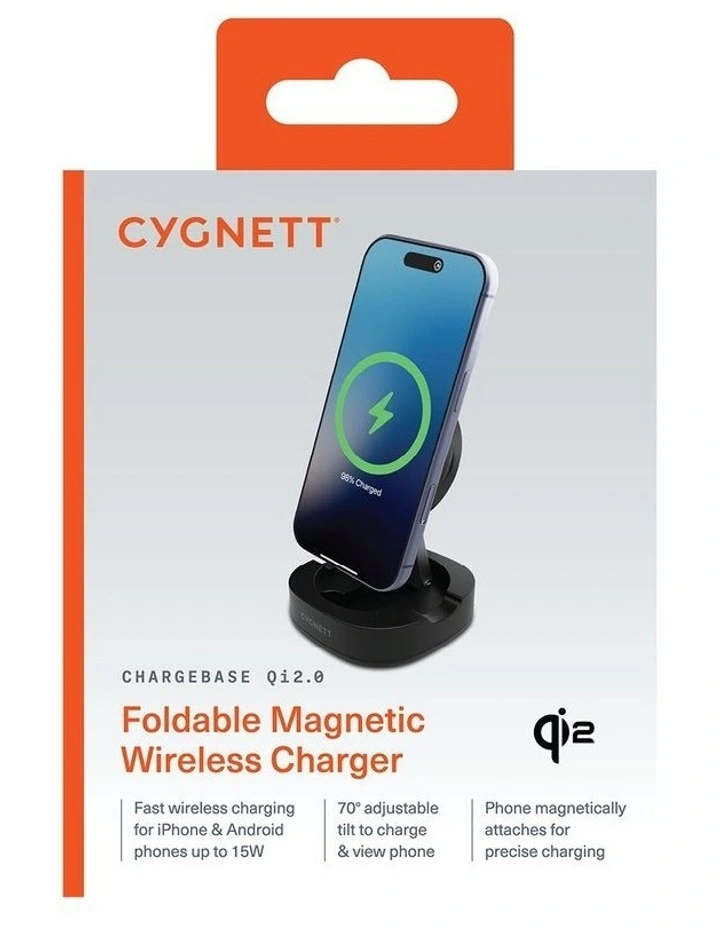 ChargeBase Qi2.0 Single Wireless Charger CY5790PPWIR image 7
