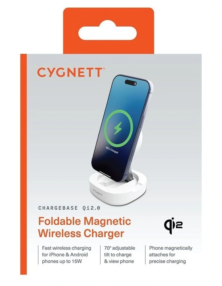 ChargeBase Qi2.0 Single Wireless Charger CY5791PPWIR image 7