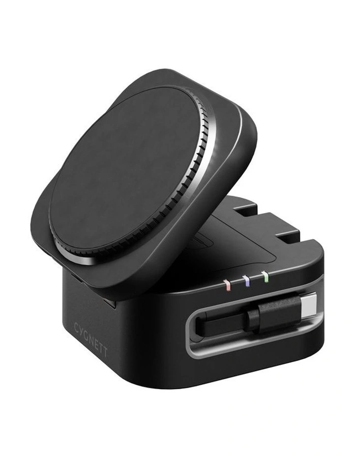 Magstand Wireless 3-in-1 Charger with Retractable USB-C Cable CY5852WCCRC image 4