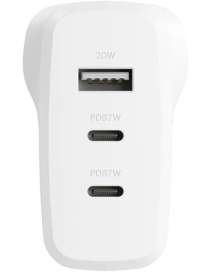 PowerMaxx 87W Multiport GaN Wall Charger CY4770PDWCH image 2