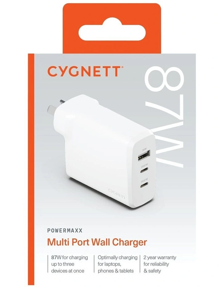 PowerMaxx 100Ww Multiport GaN Wall Charger CY4373PDWCH image 6