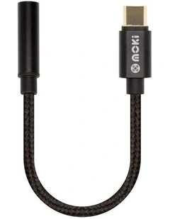 USB-C to 3.5mm Audio Adaptor Cable in Black, ACC-CAATC