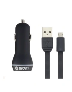 Micro-USB SynCharge Cable   Car in Black, ACC-MUSBMCAR
