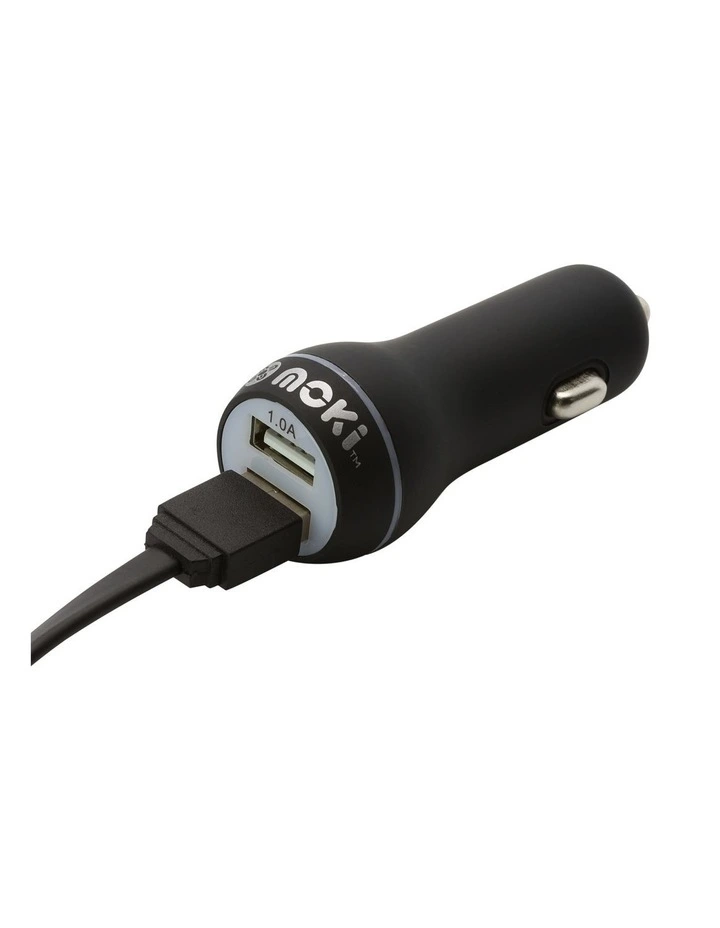 Micro-USB SynCharge Cable Car in Black, ACC-MUSBMCAR image 3