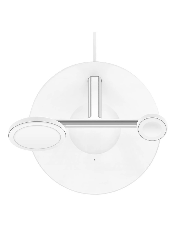 BOOST CHARGE PRO 3-in-1 Wireless Charger with MagSafe in White image 6