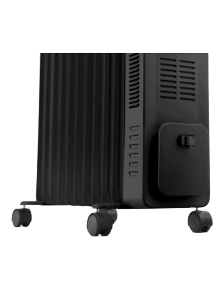 2400W Oil Column Heater With Turbo And Timer in Black image 5
