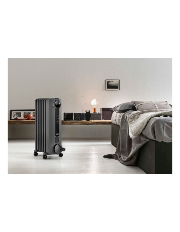 Delonghi 1500W Radia S Digital Oil Column Heater Grey TRRS0715EG | MYER