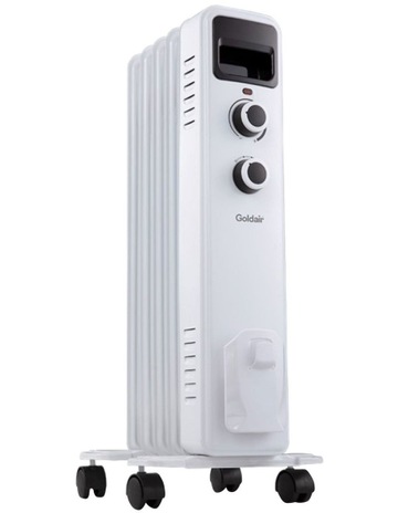 Delonghi RadiaS 1000W Column Heater With Timer In White TRRS0510T | MYER