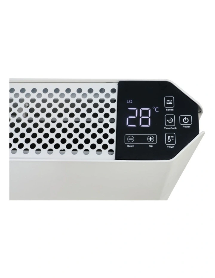 Platinum 2400W Electronic Convection Heater With Wi-fi in White image 3