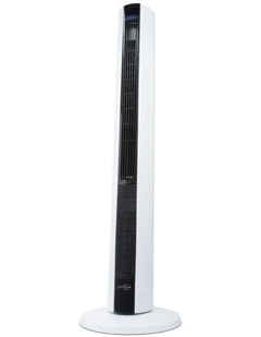 Platinum Heating and Cooling Tower Fan 107cm in Black