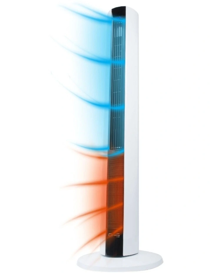 Platinum Heating and Cooling Tower Fan 107cm in Black image 2