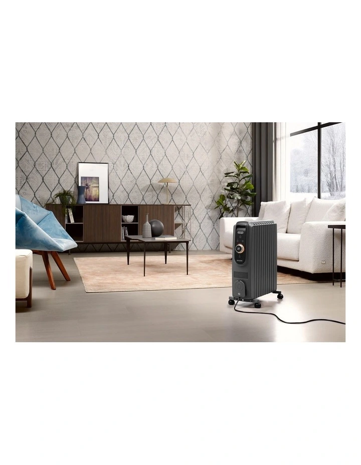 Dragon 5 Connect 2400W Oil Column Heater TRD51024WIFI.G in Grey image 6