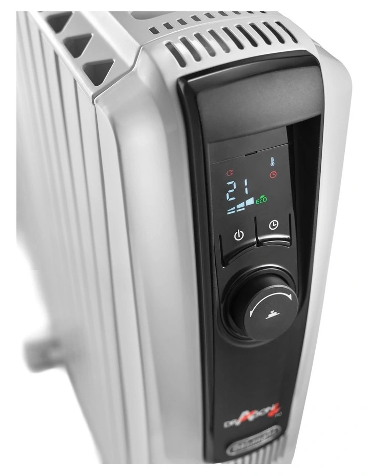 Dragon4 Pro Digital Range Oil Column Heater 2400W TRDX41024EW in White image 3