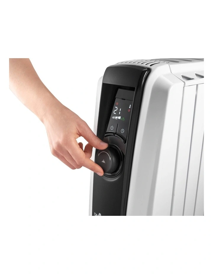 Dragon4 Pro Digital Range Oil Column Heater 2400W TRDX41024EW in White image 4