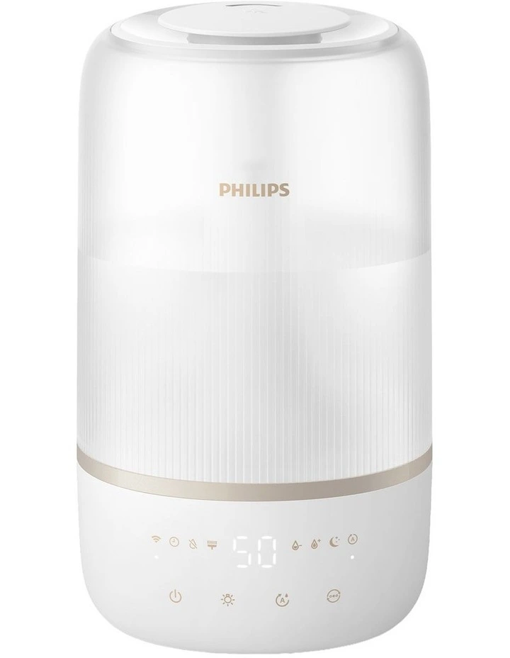 1000 Series Ultrasonic Air Humidifier in White HU1510/04 image 1