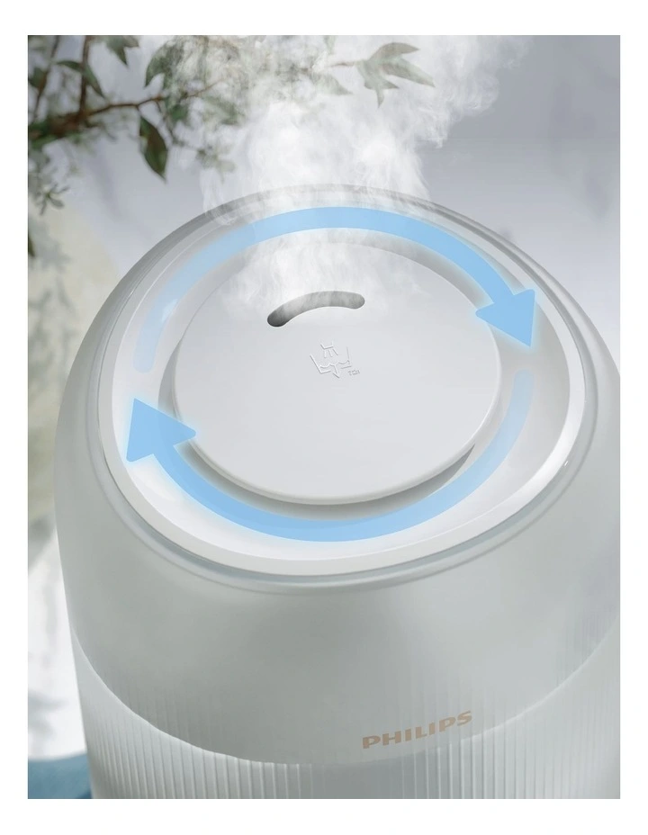 1000 Series Ultrasonic Air Humidifier in White HU1510/04 image 3