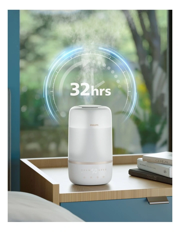 1000 Series Ultrasonic Air Humidifier in White HU1510/04 image 4