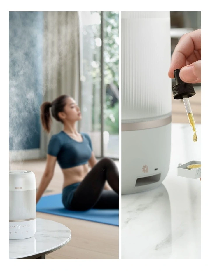 1000 Series Ultrasonic Air Humidifier in White HU1510/04 image 7