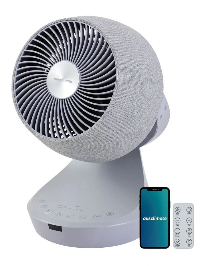 EcoSmart Desk Air Circulator in Stone Grey ACAC230SG image 1