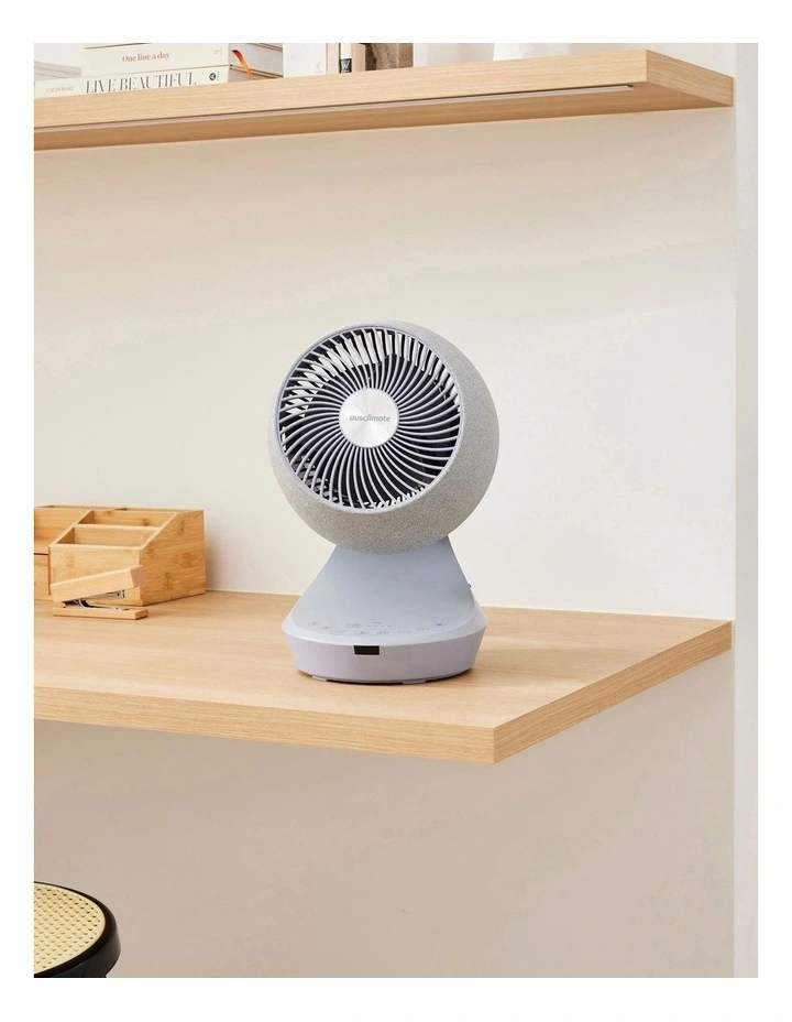 EcoSmart Desk Air Circulator in Stone Grey ACAC230SG image 4