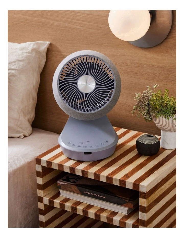 EcoSmart Desk Air Circulator in Stone Grey ACAC230SG image 5