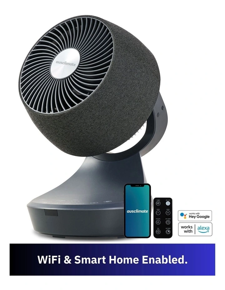 EcoSmart Desk Air Circulator Fan ACAC230CB in Charcoal Black image 2