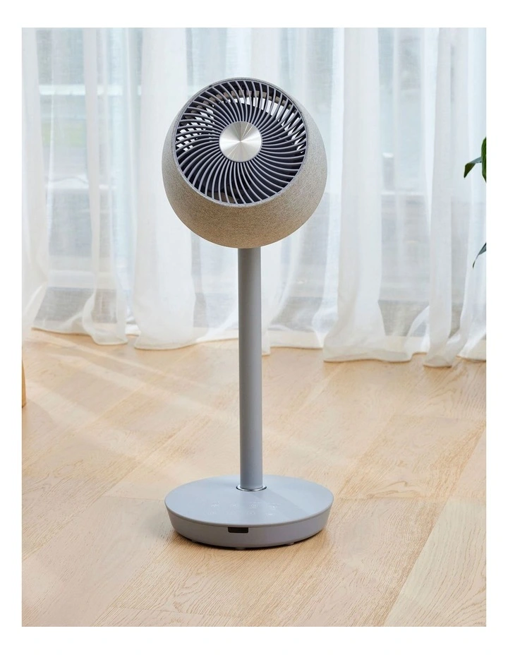 EcoSmart Pedestal Air Circulator in Stone Grey ACAC300SG image 4