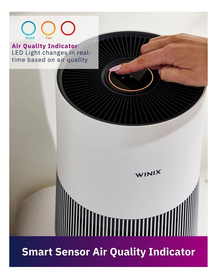 Smart Compact 360 5-Stage Air Purifier T500(AU) in White image 3