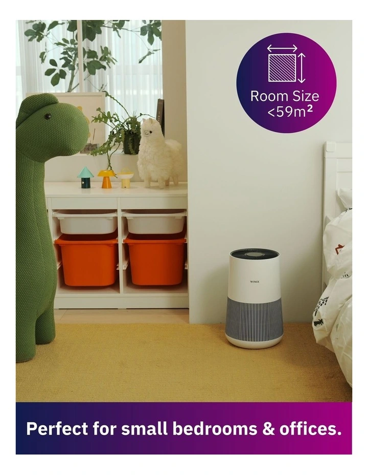 Smart Compact 360 5-Stage Air Purifier T500(AU) in White image 4