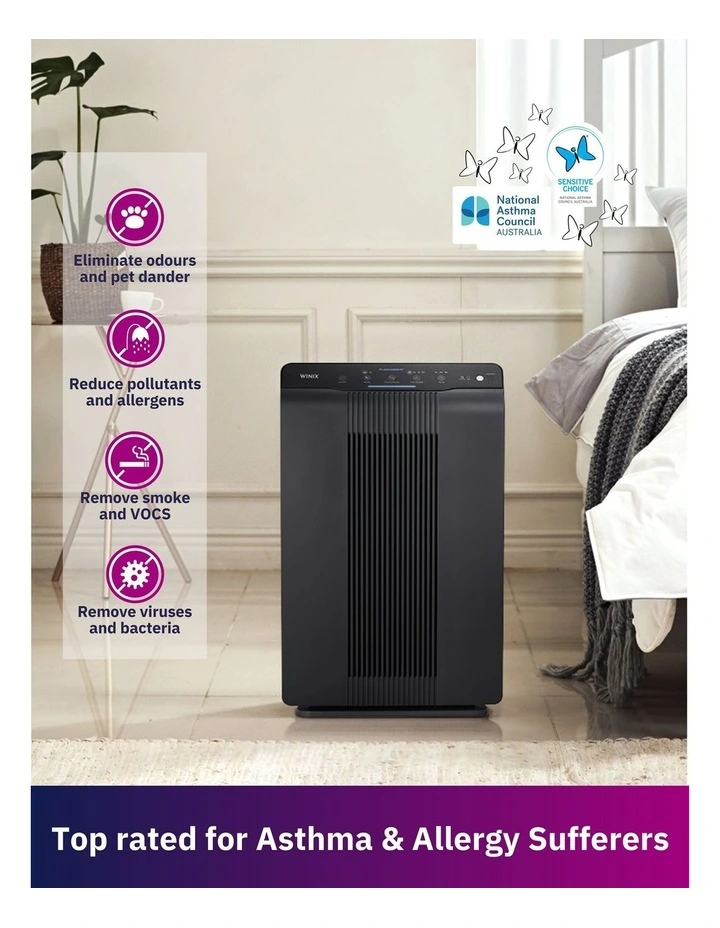 Zero 4-Stage Air Purifier 5500-2 in Black image 3