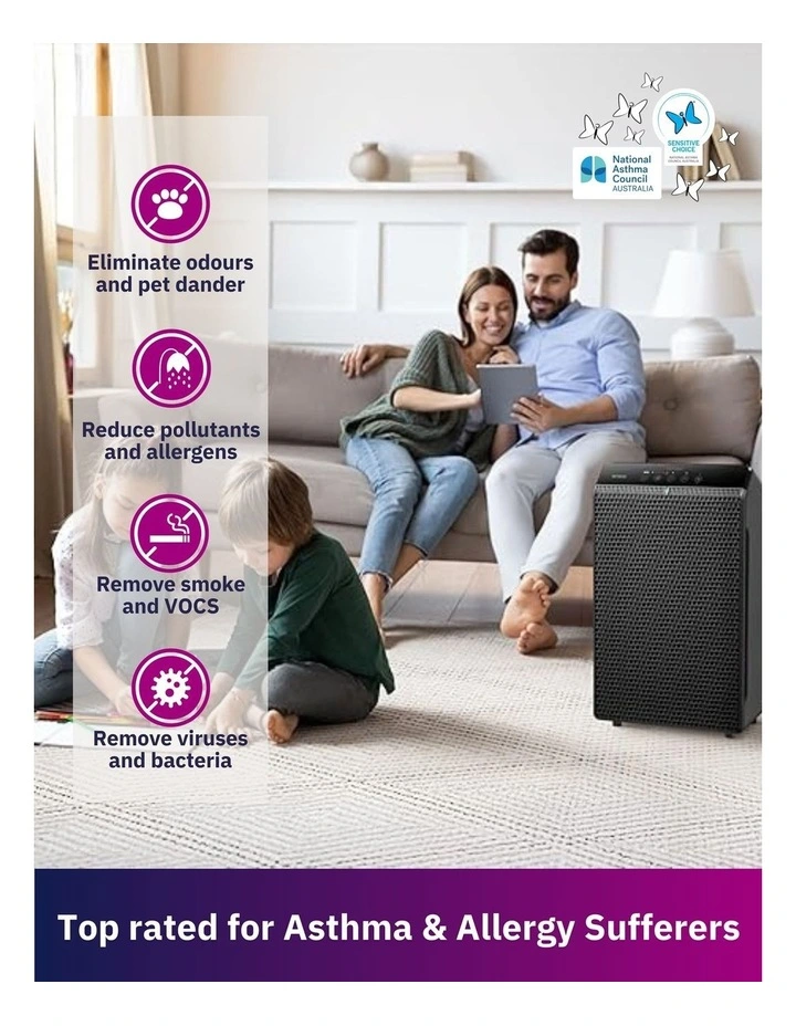 Smart Zero 4-Stage Air Purifier 5520 in Black image 3