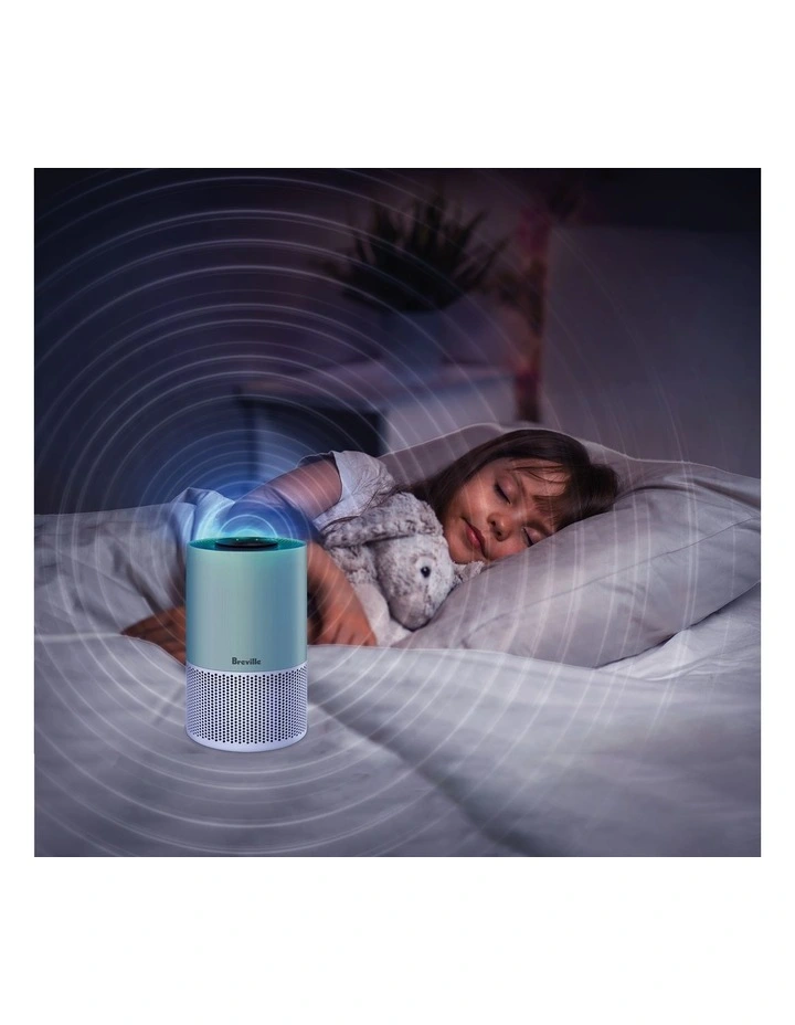The Smart Air Viral Protect Night Glow Purifier in Soft Sage LAP168SSG2IAN1 image 2