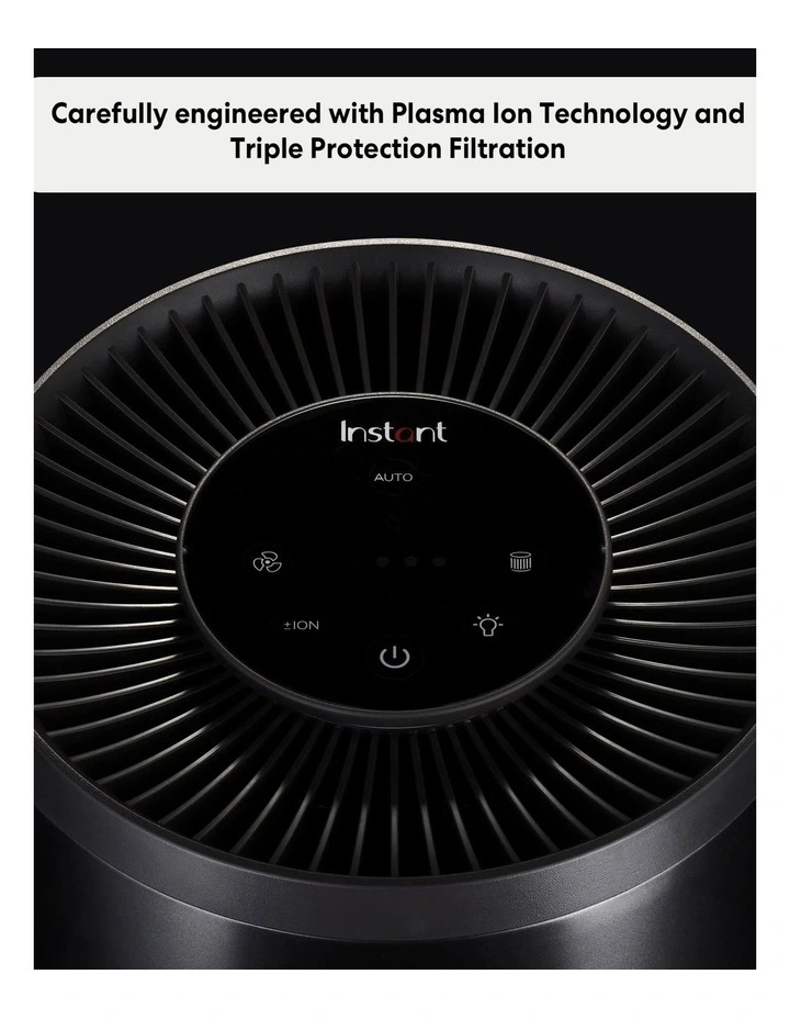 AP100 Small HEPA-13 Filter Air Purifier Black 150-0035-01-AU image 2