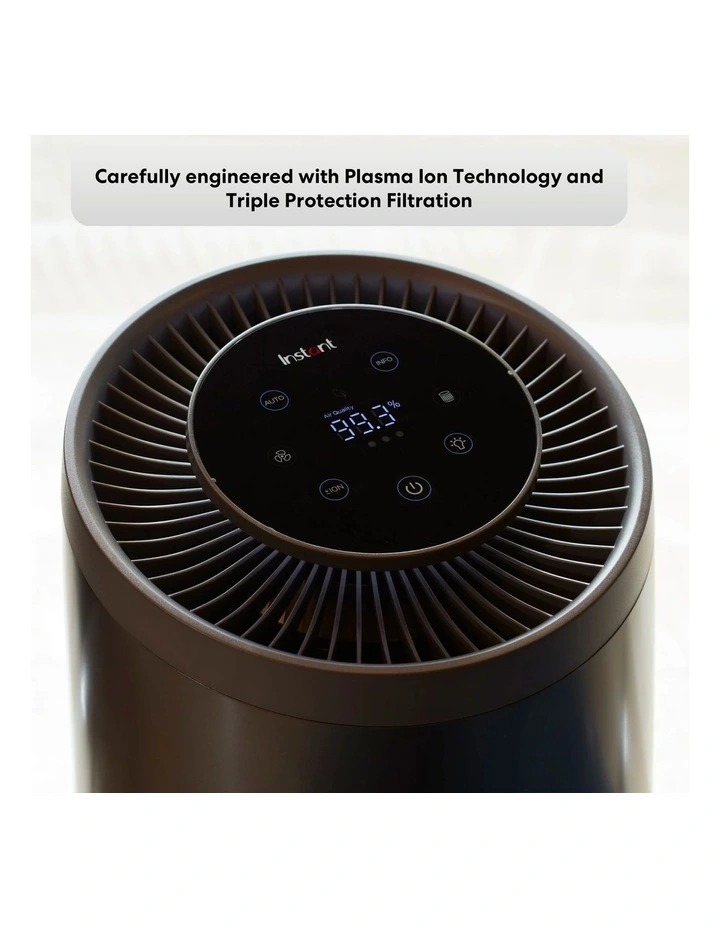 Air Purifier AP200 Plasma Ion Technology & HEPA-13 Filter Medium Black 150-0036-01-AU image 2